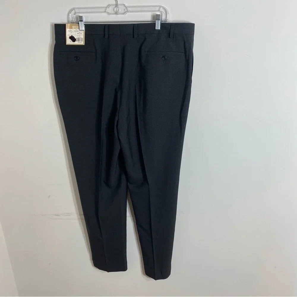 Michael Michael Kors Charcoal Dress Pants NEW 40x32 Gray Pleated